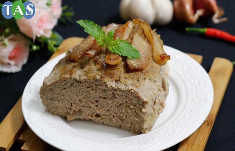 một mẫu pate được sử dụng cho món bò bít tết