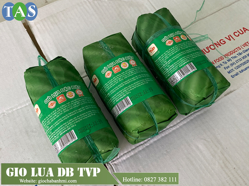 giò lụa đặc biệt nhãn hiệu tân vĩnh phát