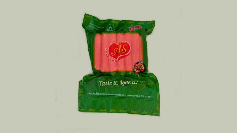 xúc xích đỏ An Sinh bịch 500g